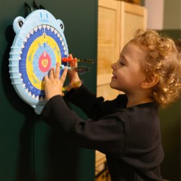 WOOPIE Magnetyczna Gra w Rzutki Bezpieczna Dart Tarcza Wesoły Rekinek Woopie