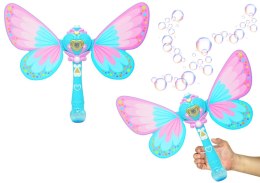 Różdżka Bańki Mydlane Światła Dźwięki Różowa LEAN Toys