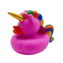 Kaczuszka Jednorożec Zabawka Do Kąpieli Tęczowa Grzywa Ogon Różowa LEAN TOYS