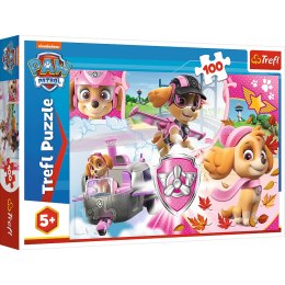 Puzzle - 100 - Skye w akcji - Viacom Paw Patrol Trefl 16368 Trefl Puzzle