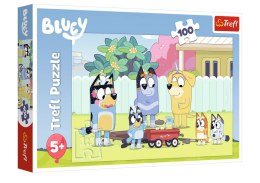 Puzzle - 100 - Wesoły świat Bluey - BBC BlueyFSC Mix 70% 16471 Trefl Puzzle
