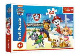 Puzzle - 60 - W świecie Piesków - Viacom PAW Patrol 17392 Trefl Puzzle