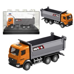 Wywrotka Metalowa Model Kolekcjonerski Huina Pomarańczowa 1:80 HUINA