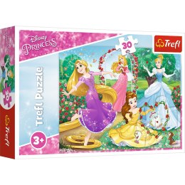 Puzzle - 30 - Być księżniczką - Disney Princess 18267 Trefl Puzzle