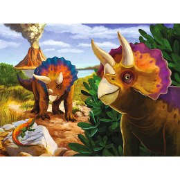 Puzzle - miniMaxi - Poznaj świat dinozaurów - Trefl 56036 Trefl Puzzle