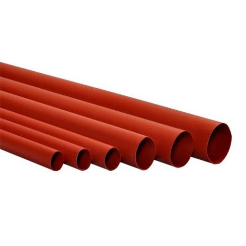 Rurka termokurczliwa Ø 2,5 mm, 1 mb - czerwona - MSP MSP Rurka termokurczliwa Ø 2,5 mm, 1 mb - czerwona - MSP MSP