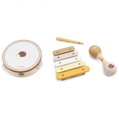 VIGA PolarB Zestaw Instrumentów Muzycznych Z Jeżykiem Viga Toys VIGA PolarB Zestaw Instrumentów Muzycznych Z Jeżykiem Viga Toys