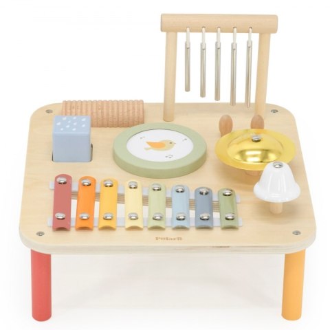 Viga Drewniany Stolik Edukacyjny Muzyczny Sensoryczny 7W1 Viga Toys