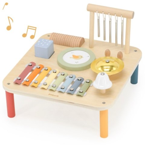 Viga Drewniany Stolik Edukacyjny Muzyczny Sensoryczny 7W1 Viga Toys Viga Drewniany Stolik Edukacyjny Muzyczny Sensoryczny 7W1 Viga Toys