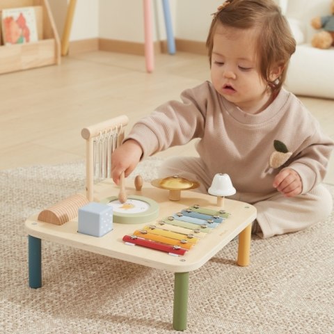 Viga Drewniany Stolik Edukacyjny Muzyczny Sensoryczny 7W1 Viga Toys Viga Drewniany Stolik Edukacyjny Muzyczny Sensoryczny 7W1 Viga Toys