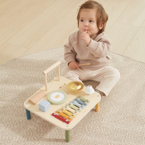 Viga Drewniany Stolik Edukacyjny Muzyczny Sensoryczny 7W1 Viga Toys Viga Drewniany Stolik Edukacyjny Muzyczny Sensoryczny 7W1 Viga Toys