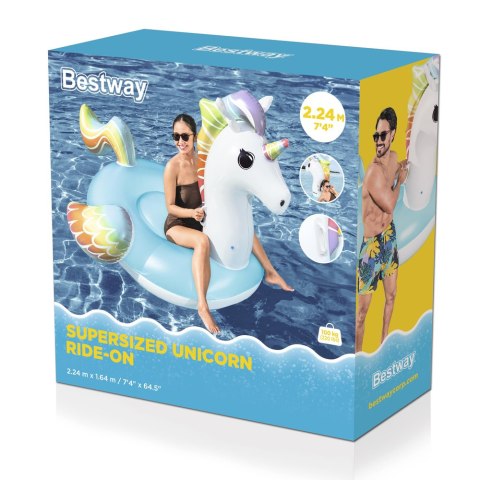 Dmuchany Jednorożec 224 x 164 cm Bestway 41113 Bestway Dmuchany Jednorożec 224 x 164 cm Bestway 41113 Bestway