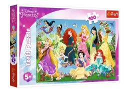 Puzzle - 100 - Czarujące Księżniczki - Disney Princess Trefl 16417 Trefl Puzzle