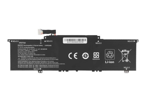 Bateria Mitsu do HP Envy 13, x360 15 Mitsu Bateria Mitsu do HP Envy 13, x360 15 Mitsu