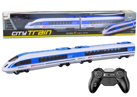 Pociąg Zdalnie Sterowany RC Światła Biały 65 Cm LEAN Toys Pociąg Zdalnie Sterowany RC Światła Biały 65 Cm LEAN Toys