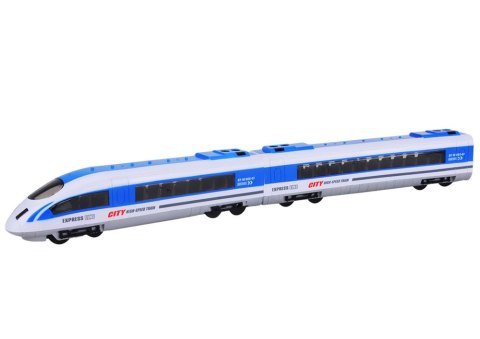 Pociąg Zdalnie Sterowany RC Światła Biały 65 Cm LEAN Toys Pociąg Zdalnie Sterowany RC Światła Biały 65 Cm LEAN Toys
