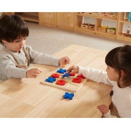 Viga Drewniana Gra Klasyczna Kółko i Krzyżyk Viga Toys