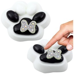 Gniotek Kocia Łapka Antystresowa Sensoryczna Squishy Motyl Biało-Czarna LEAN TOYS
