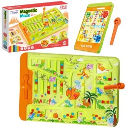 WOOPIE Magnetyczny Labirynt 2w1 Gra Chińczyk Woopie