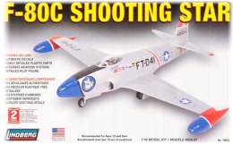 Model Plastikowy Do Sklejania Lindberg (USA) Samolot F-80 C Shooting star