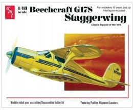 Model plastikowy - Samolot Beechcraft G17S Staggerwing - AMT