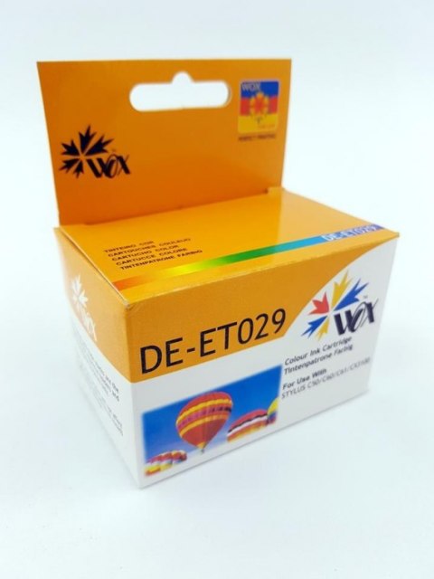 Tusz Wox Trójkolorowy EPSON T029 zamiennik C13T02940110