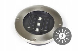 Lampa solarna Garth wbudowana ogrodowa 8 x LED