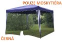 Siatka przeciw owadom 3 x 3 m czarna