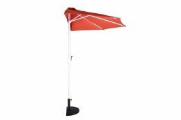 Parasol ogrodowy półokrągły terakota 2,7 m