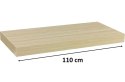Półka ścienna STILISTA Volato w kolorze jasnego drewna110cm Stilista