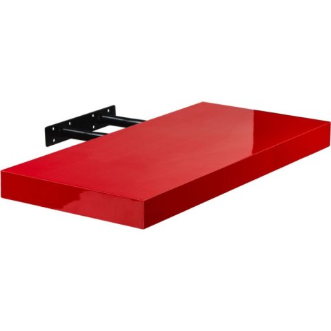 Półka ścienna STILISTA Volato czerwona z połyskiem,110 cm Stilista Półka ścienna STILISTA Volato czerwona z połyskiem,110 cm Stilista