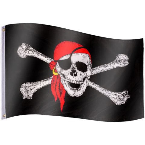 Piracka flaga Jolly Roger - 120 cm x 80 cm