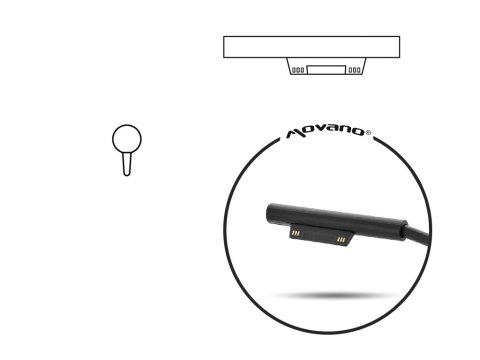 Ładowarka zasilacz movano tablet microsoft 15v 1.6a Ładowarka zasilacz movano tablet microsoft 15v 1.6a