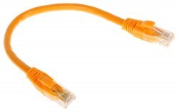 PATCHCORD RJ45/6/0.2-ORANGE 0.2 m