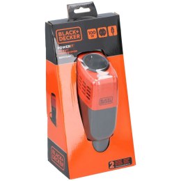 Przetwornica Do Samochodu BLACK & DECKER 12V do 230V Moc 100W PIONOWA