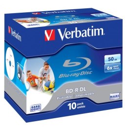 Verbatim BD-R, Dual Layer Printable, 50GB, jewel box, 43736, 6x, cena za 1 sztukę