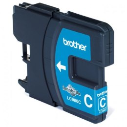 Brother oryginalny ink  tusz LC-980C cyan 260s Brother DCP-145C 165C