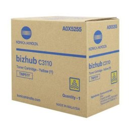 Konica Minolta oryginalny toner A0X5255, yellow, 5000s, TNP-51Y, Konica Minolta Bizhub C3110