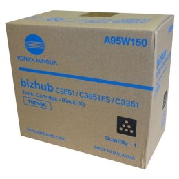 Konica Minolta oryginalny toner A95W150, black, 13000s, TNP-49K, Konica Minolta Bizhub C3351, bizhub C3851, bizhub C3851FS