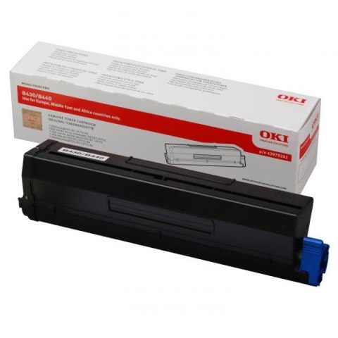 OKI oryginalny toner 43979202, black, 7000s, OKI B430, B440, MB460, MB470, MB480