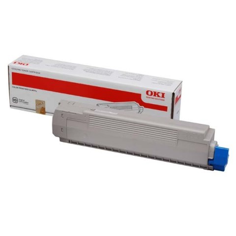 OKI oryginalny toner 44059168, black, 7000s, OKI MC851, MC861