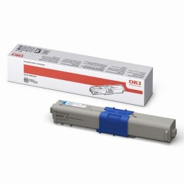 OKI oryginalny toner 44469724, cyan, 5000s, OKI C510, 530