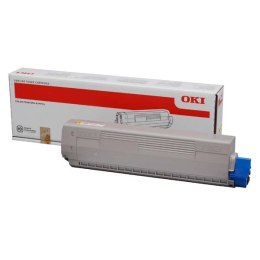 OKI oryginalny toner 44844505, yellow, 10000s, OKI C831, 841