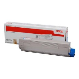 OKI oryginalny toner 44844507, cyan, 10000s, OKI C831, 841