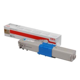 OKI oryginalny toner 44973535, cyan, 1500s, OKI C301, C321