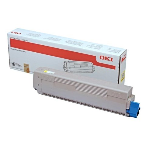 OKI oryginalny toner 45862837, yellow, 7300s, OKI MC853, MC873