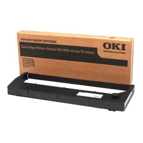 OKI oryginalny taśma do drukarki, 09005591, czarna, OKI do drukarek igłowych serii MX1000 CRB OKI oryginalny taśma do drukarki, 09005591, czarna, OKI do drukarek igłowych serii MX1000 CRB