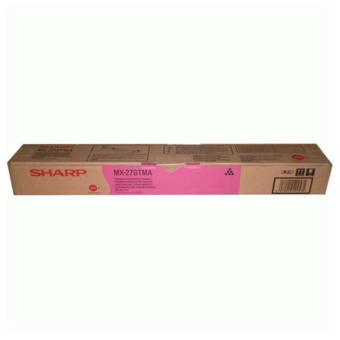 Sharp oryginalny toner MX-27GTMA, magenta, 15000s, Sharp MX-4500N