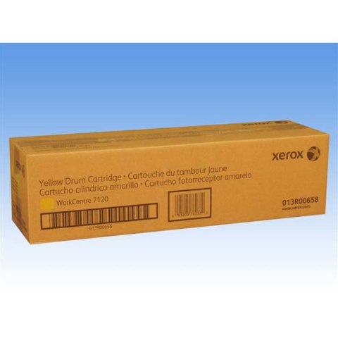 Xerox oryginalny bęben 013R00658, yellow, 51000s, Xerox WorkCentre 7120,7220