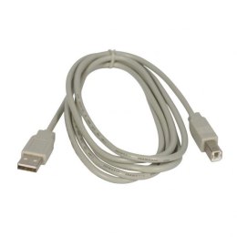 Kabel USB (2.0) USB A M- USB B M 1.8m czarny